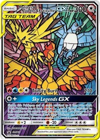 Moltres and Zapdos and Articuno GX English - SM Promos [Near Mint]