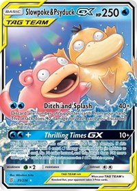 Slowpoke and Psyduck GX English - SM - Unified Minds [PSA 9]