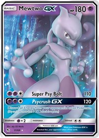 Mewtwo GX English - Hidden Fates [Near Mint]