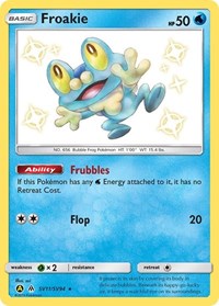 Froakie English - Hidden Fates: Shiny Vault [Near Mint]