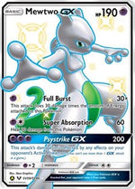 Mewtwo GX English - Hidden Fates: Shiny Vault [PSA 10]