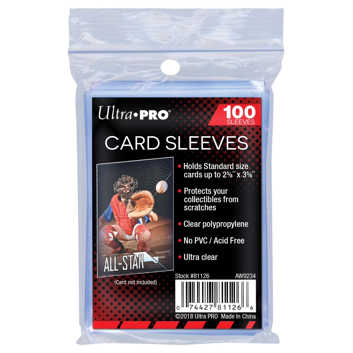Ultra Pro Sleeves 100CT
