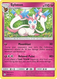 Sylveon (Reverse Holofoil) English - SM - Cosmic Eclipse [Near Mint]
