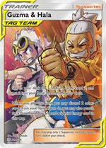 Guzma & Hala (Full Art) (Holofoil) English - SM - Cosmic Eclipse [Near Mint]