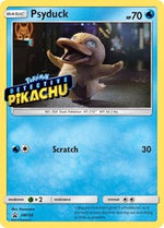 Psyduck SM199 Detective Pikachu Stamped English - SM Promos [Lightly Played]