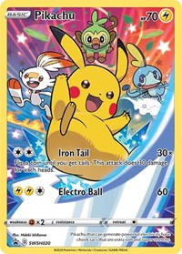 Pikachu SWSH020 English - SWSH: Sword & Shield Promo Cards [Near Mint]