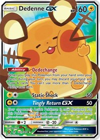 Dedenne GX 195a 214 English - Alternate Art Promos [Near Mint]