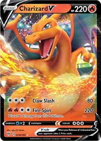Charizard V English - SWSH03: Darkness Ablaze [Near Mint]