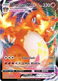 Charizard VMAX English - SWSH03: Darkness Ablaze [PSA 10]