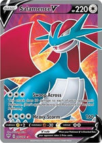 Salamence V Full Art English - SWSH03: Darkness Ablaze [Near Mint]