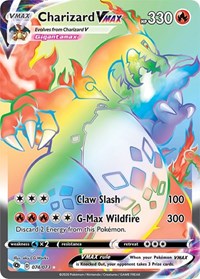 Charizard VMAX Secret English - Champion's Path [Moderately Played]