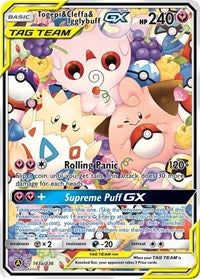 Togepi and Cleffa and Igglybuff GX 143a 236 English - Alternate Art Promos [Lightly Played]
