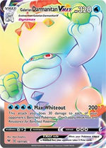 Galarian Darmanitan VMAX (Secret) (Holofoil) English - SWSH04: Vivid Voltage [Near Mint]