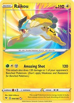 Raikou English - SWSH04: Vivid Voltage [Near Mint]