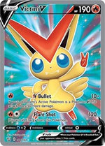 Victini V (Full Art) (Holofoil) English - SWSH05: Battle Styles [Near Mint]