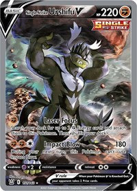 Single Strike Urshifu V (Alternate Full Art) (Holofoil) English - SWSH05: Battle Styles [Near Mint]