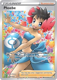 Phoebe Full Art English - SWSH05: Battle Styles [Near Mint]