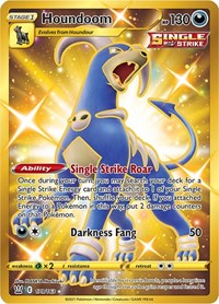 Houndoom (Secret) (Holofoil) English - SWSH05: Battle Styles [Near Mint]