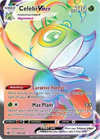 Celebi VMAX Secret English - SWSH06: Chilling Reign [Near Mint]
