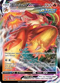 Blaziken VMAX English - SWSH06: Chilling Reign [Near Mint]