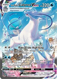 Ice Rider Calyrex VMAX Alternate Art Secret English - SWSH06: Chilling Reign [Near Mint]