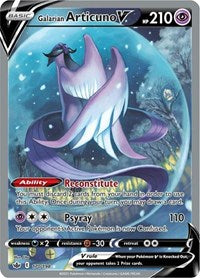 Galarian Articuno V Alternate Full Art English - SWSH06: Chilling Reign [PSA 10]