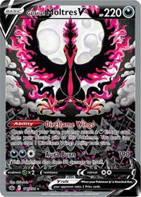 Galarian Moltres V Alternate Full Art English - SWSH06: Chilling Reign [Near Mint]