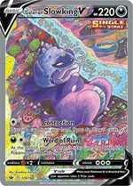 Galarian Slowking V Alternate Full Art English - SWSH06: Chilling Reign [Near Mint]