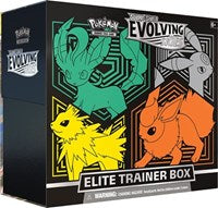 Evolving Skies Elite Trainer Box Flareon Jolteon Umbreon Leafeon English - SWSH07: Evolving Skies