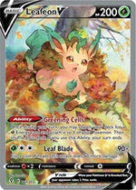 Leafeon V Alternate Full Art English - SWSH07: Evolving Skies [Near Mint]