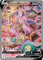 Espeon V Alternate Full Art English - SWSH07: Evolving Skies [Near Mint]