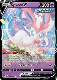 Sylveon V English - SWSH07: Evolving Skies [Near Mint]
