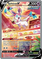 Sylveon V Alternate Full Art English - SWSH07: Evolving Skies [PSA 10]