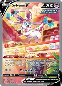 Sylveon V Alternate Full Art English - SWSH07: Evolving Skies [PSA 10]