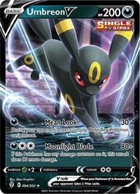 Umbreon V English - SWSH07: Evolving Skies [Near Mint]