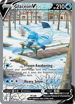 Glaceon V Alternate Full Art English - SWSH07: Evolving Skies [Near Mint]
