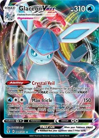 Glaceon VMAX English - SWSH07: Evolving Skies [Near Mint]