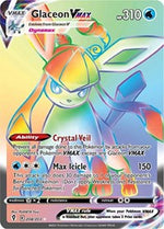 Glaceon VMAX (Secret) (Holofoil) English - SWSH07: Evolving Skies [Near Mint]