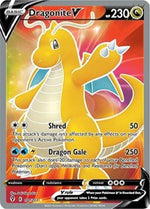 Dragonite V Full Art English - SWSH07: Evolving Skies [Near Mint]