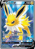 Jolteon V (Full Art) (Holofoil) English - SWSH07: Evolving Skies [Near Mint]