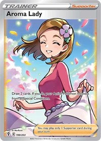 Aroma Lady Full Art English - SWSH07: Evolving Skies [Near Mint]