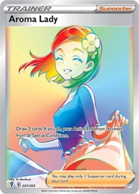 Aroma Lady Secret English - SWSH07: Evolving Skies [Near Mint]