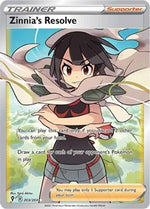 Zinnias Resolve Full Art English - SWSH07: Evolving Skies [Near Mint]