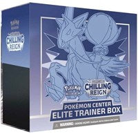 Chilling Reign Pokemon Center Elite Trainer Box [Ice Rider Calyrex] (Exclusive) (Normal) English - SWSH06: Chilling Reign