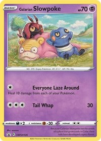 Galarian Slowpoke SWSH126 English - SWSH: Sword & Shield Promo Cards [PSA 10]