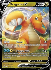 Dragonite V - SWSH154 (Holofoil) English - SWSH: Sword & Shield Promo Cards [Near Mint]