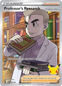 Professors Research Full Art English - Celebrations [Near Mint]