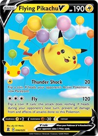 Flying Pikachu V English - Celebrations [Near Mint]