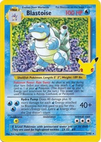 Blastoise English - Celebrations: Classic Collection [Near Mint]