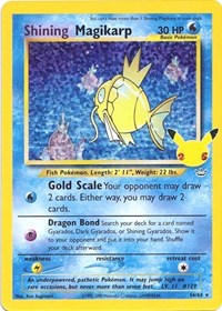Shining Magikarp English - Celebrations: Classic Collection [Near Mint]